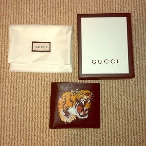 Gucci Mens Bestiary Wallet